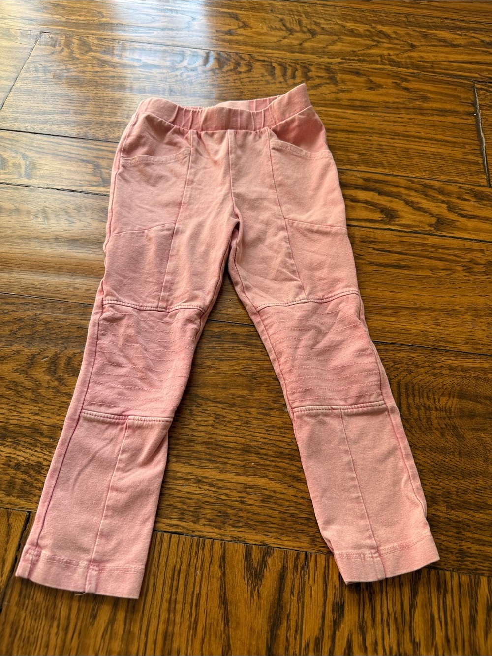 Girls' Pink Moto Leggings - Tucker Tate